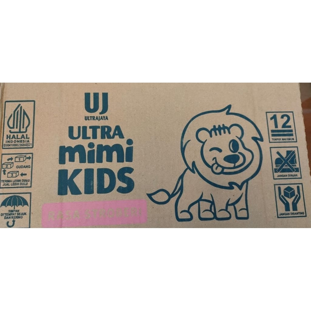 

Susu Ultra Milk Mimi Stoberi 125 ML
