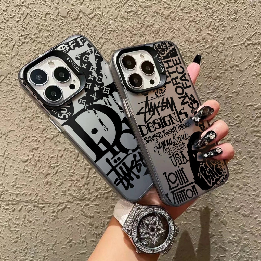 Softcase So Cool Imd Case Tecno Pova 6 Pova 6 Pro Spark 20 Pro + plus Motif GRAFFITI Casing Hp Aesth