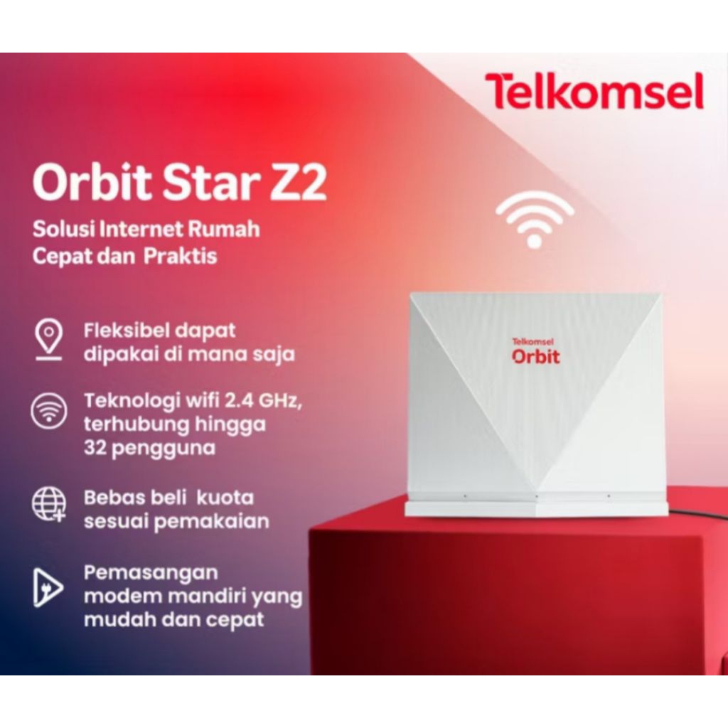 MODEM TELKOMSEL ORBIT STAR Z2 HIGS SPEED /roater orbit