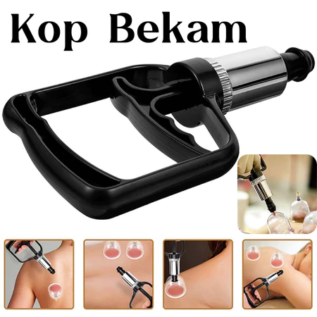 Alat Pompa Bekam Reusable Pompa Bekam Kangzhu Cop Angin Bekam Karet Pompa Bekam Samora Alat Bekam