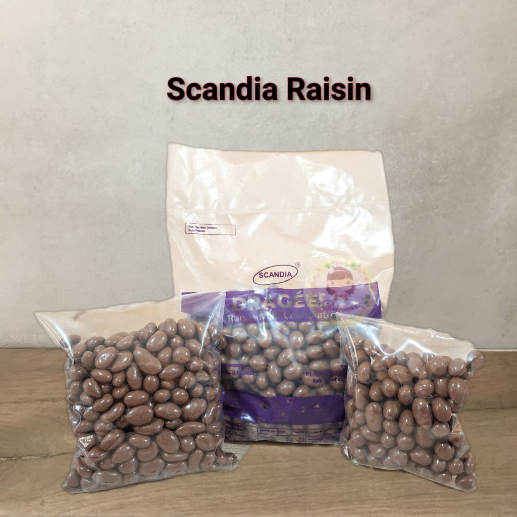 

Cokelat scandia raisin milk coklat isi kismis ( ds bgr )