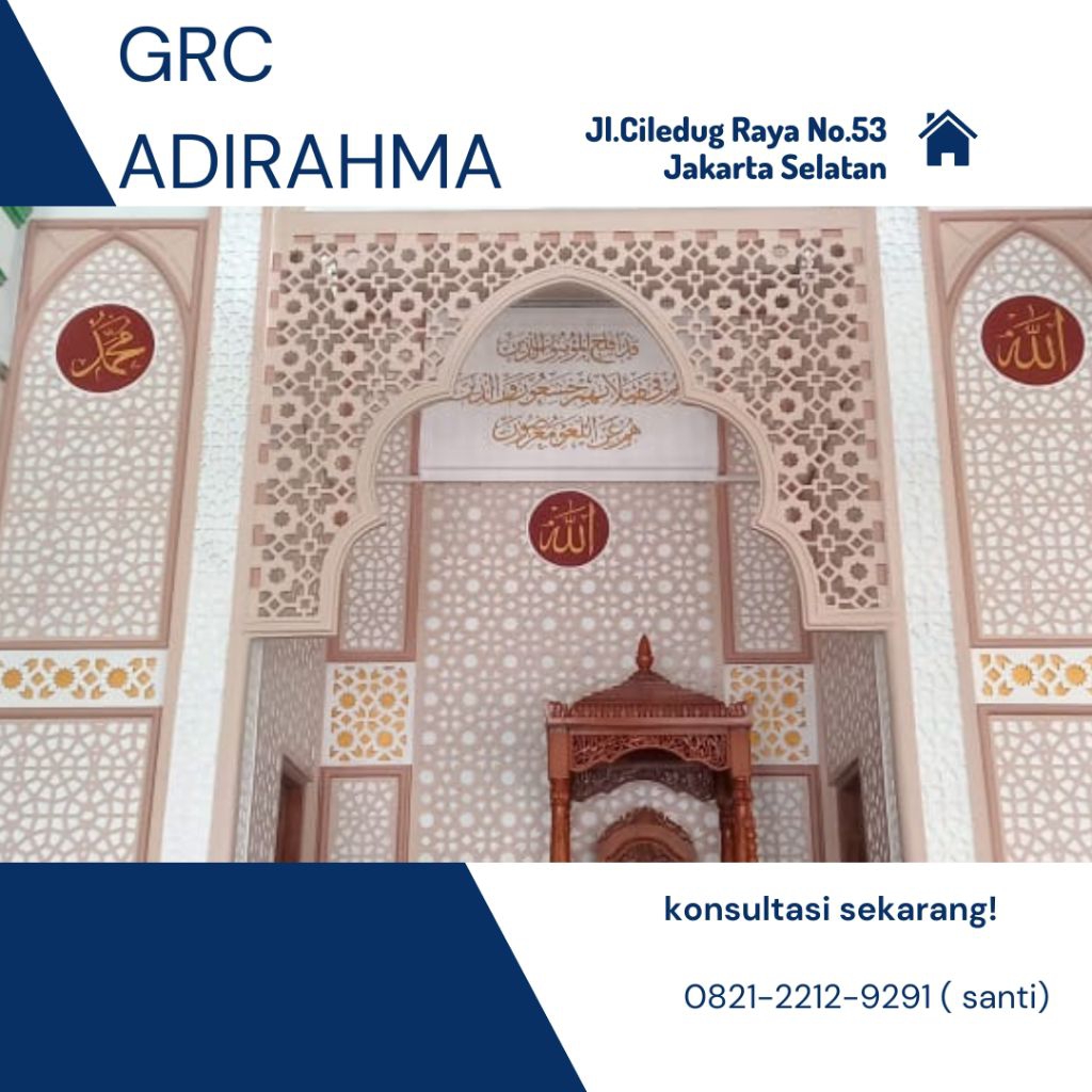 Grc Mihrab Masjid