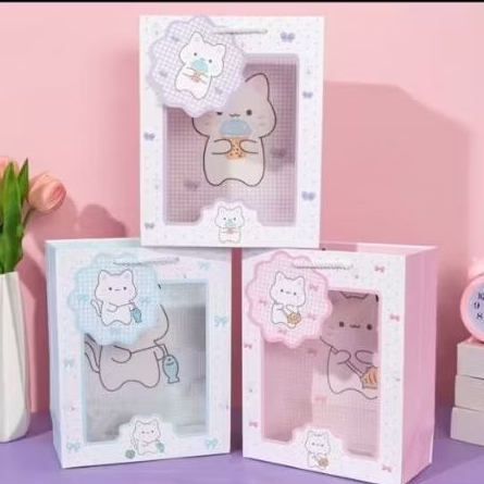 

PAPER BAG KADO ADA MIKA TRANSPARAN