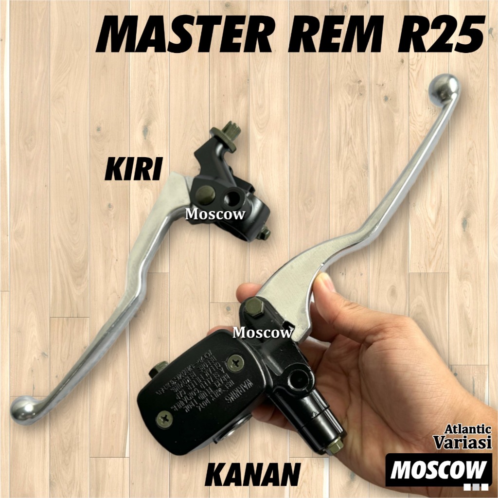 NEW MASTER REM KANAN KIRI R25 R25 MT25 UNIVERSAL MOTOR / MASTER REM HANDLE KOPLING R25 HANDLE R25 OR