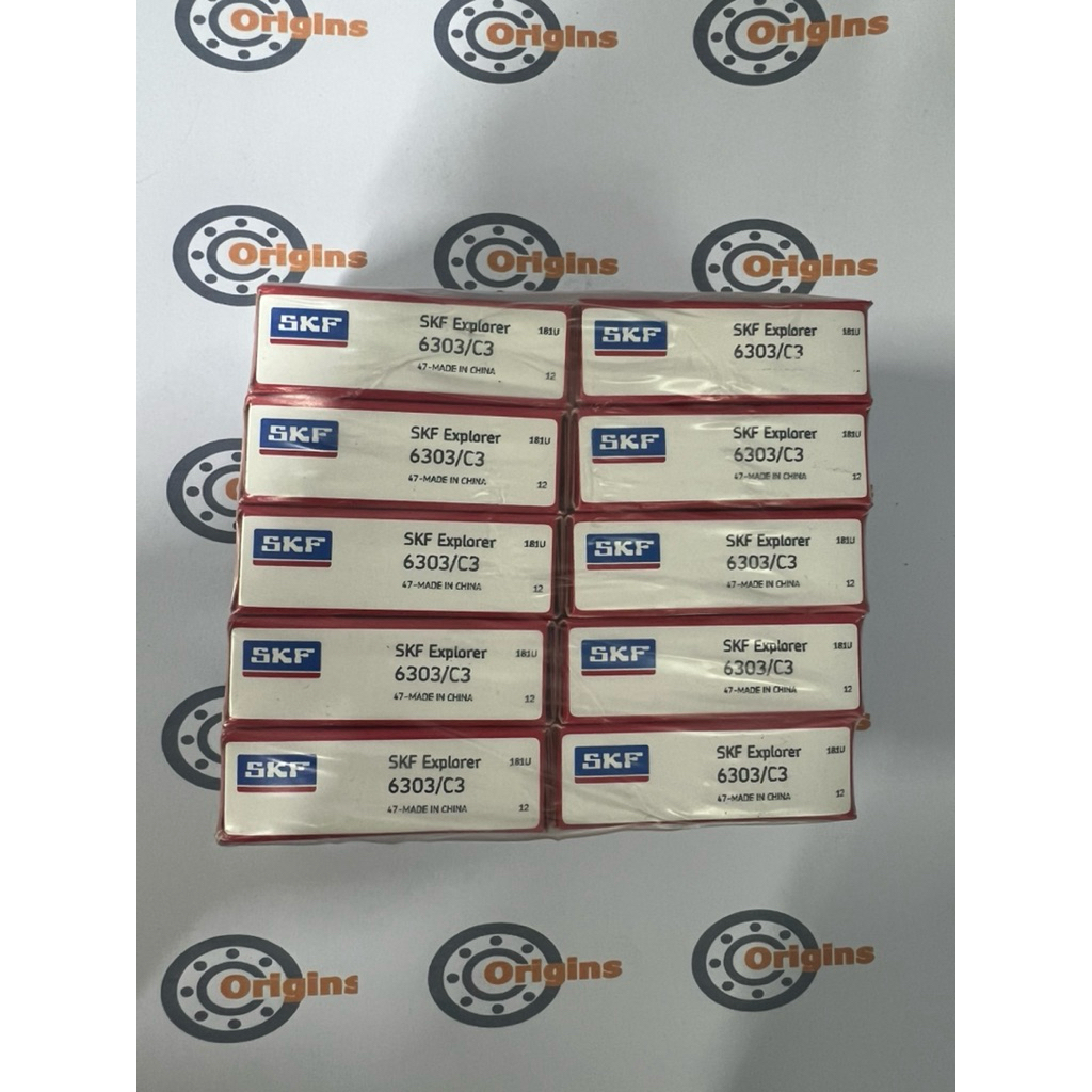 BEARING MOTOR 6303 C3 SKF ORIGINAL 6303C3