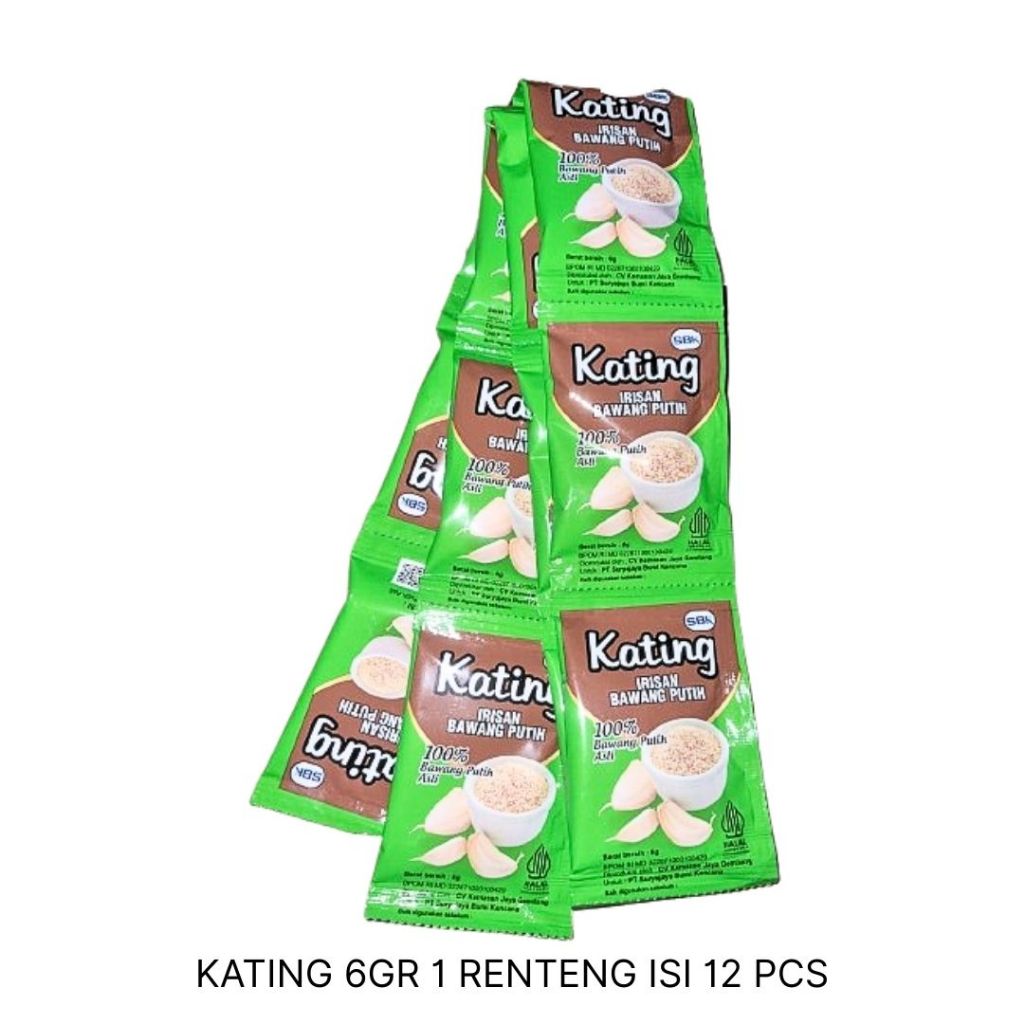 

Kating Irisan Bawang Putih 6gr @rtg (10pcs)