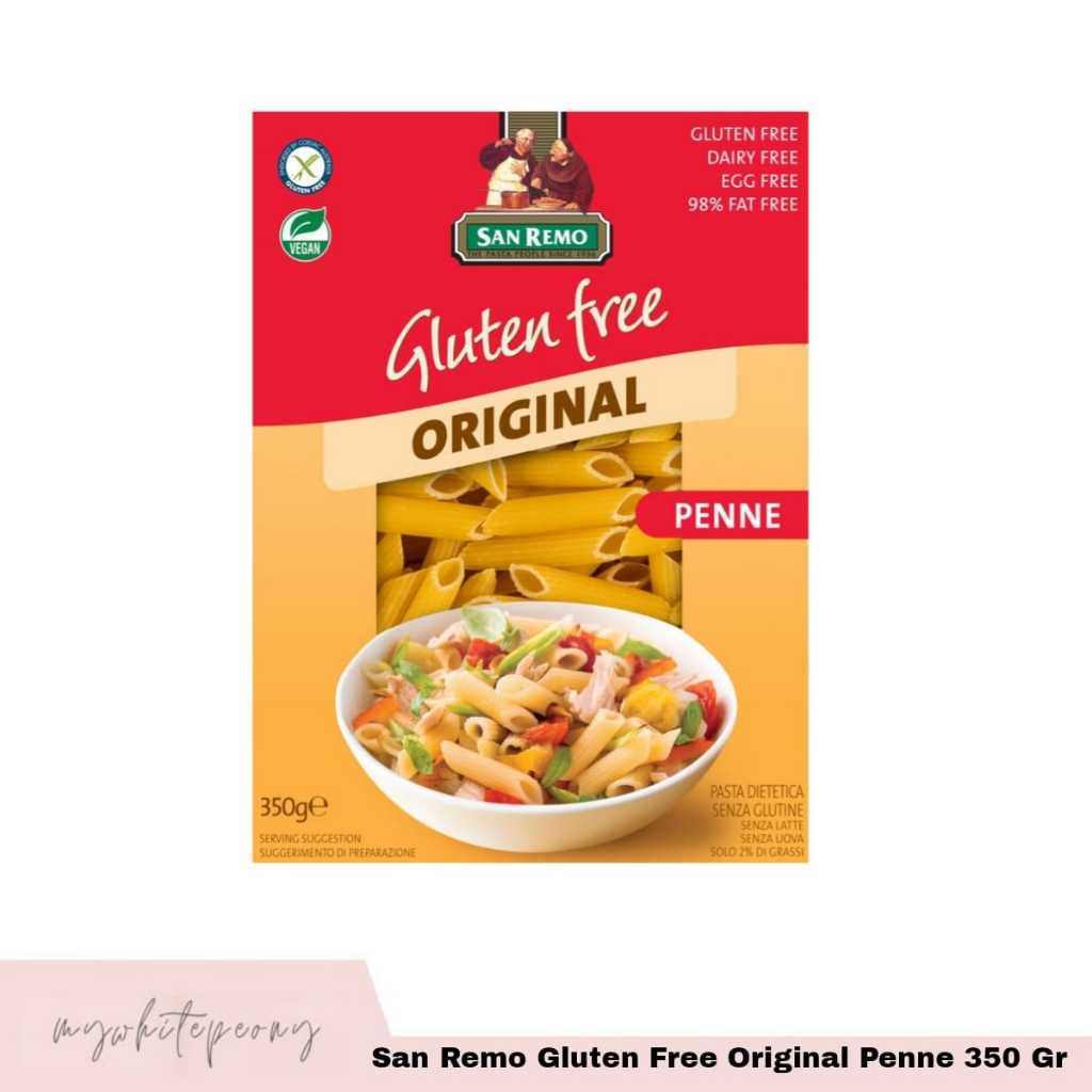 

San Remo Gluten Free Original Penne / Pasta Penne Gluten Free 350 Gram