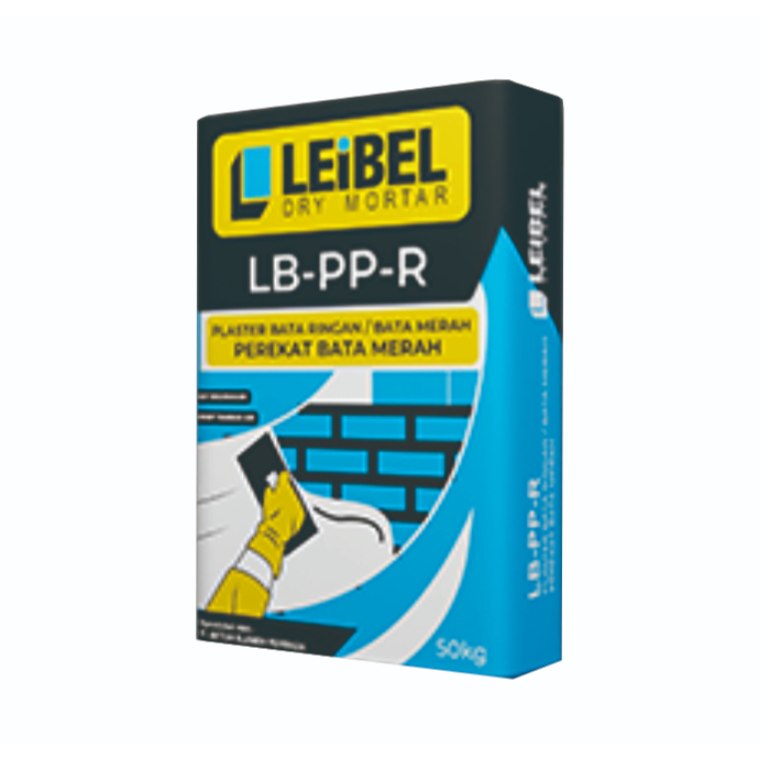 Leibel Semen Mortar Perekat Plester Bata Ringan 50 kg Hebel LB-PP-R