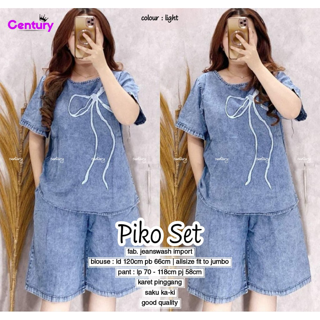Piko Set Celana by Century Best Seller
