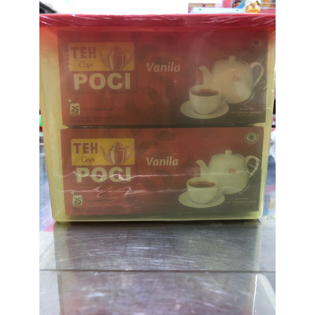 

2pcs Teh Poci Vanila 25 teh hitam celup