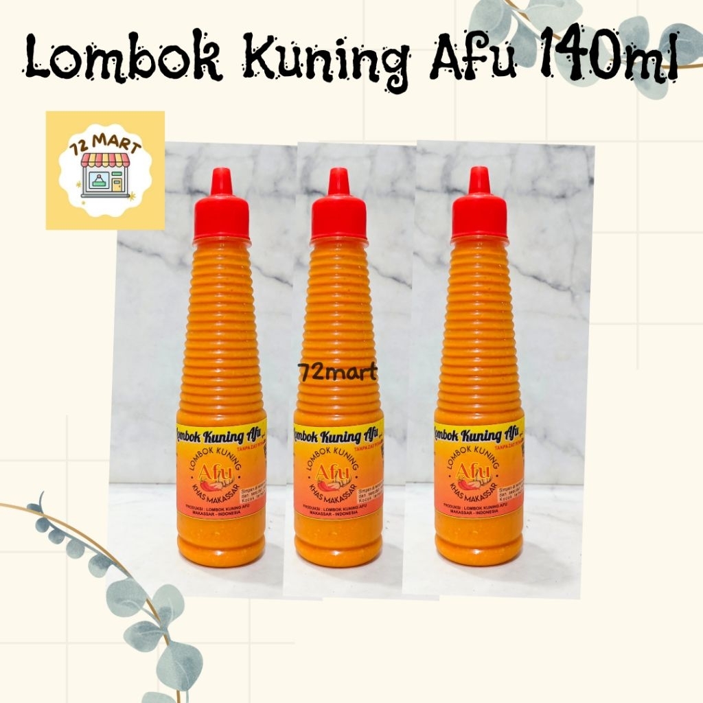 

Lombok Kuning Afu Khas Makassar 140ml