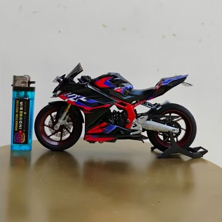 Diecast miniatur motor HONDA CBR250RR CUSTOM skala 1:12 Bisa Request