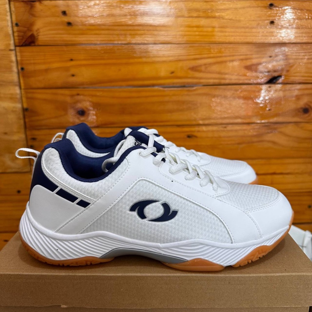 SEPATU ASTEC PRIA ASTEC KOI BADMINTON WHITE NAVY MAN BULUTANGKIS OLAHRAGA SNEAKERS COD ORIGINAL