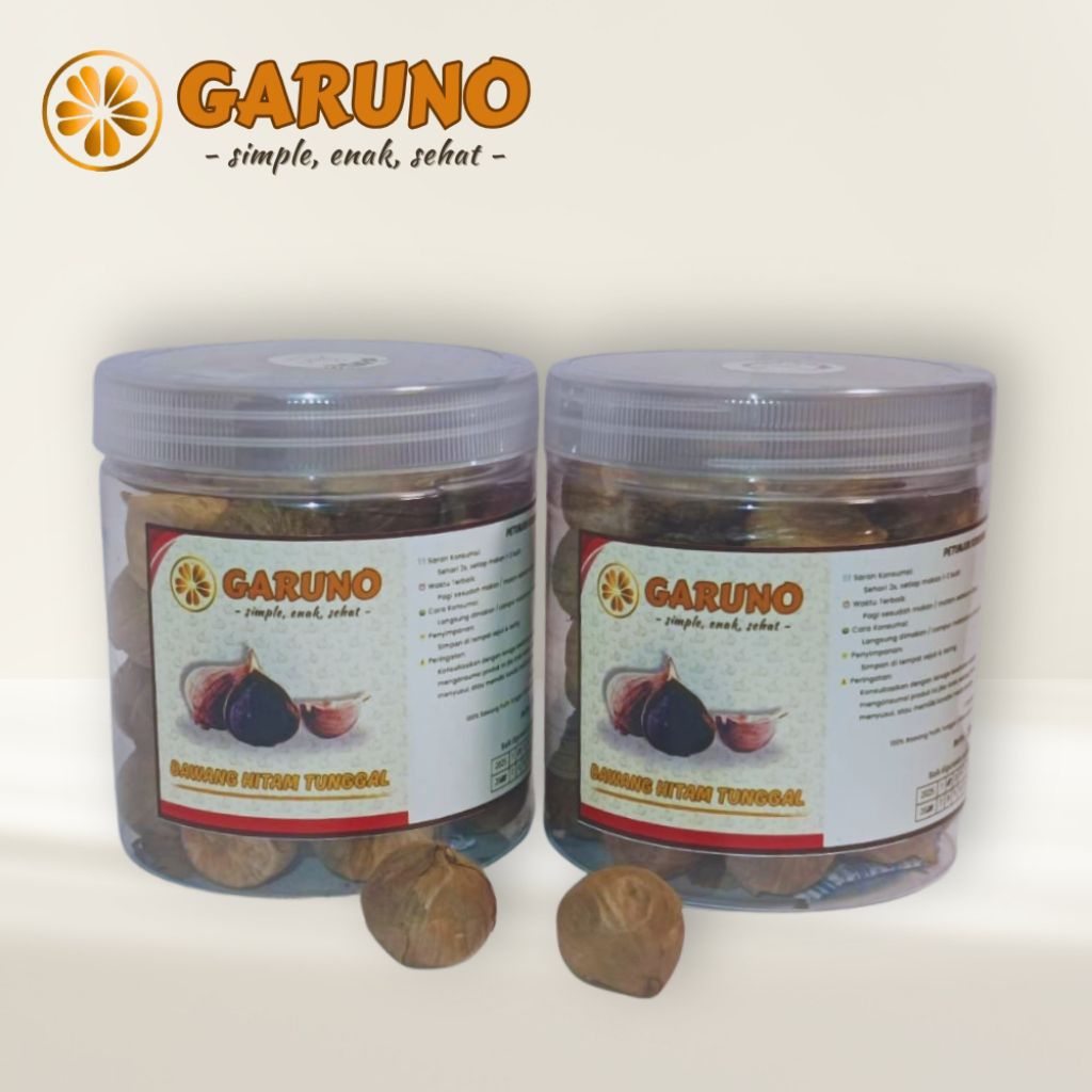 

GARUNO BAWANG HITAM TUNGGAL - 250GR