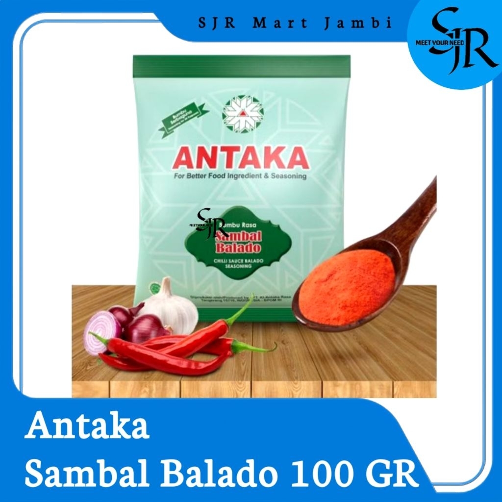 

Antaka Bumbu Tabur - Sambal Balado | Kemasan 100gr