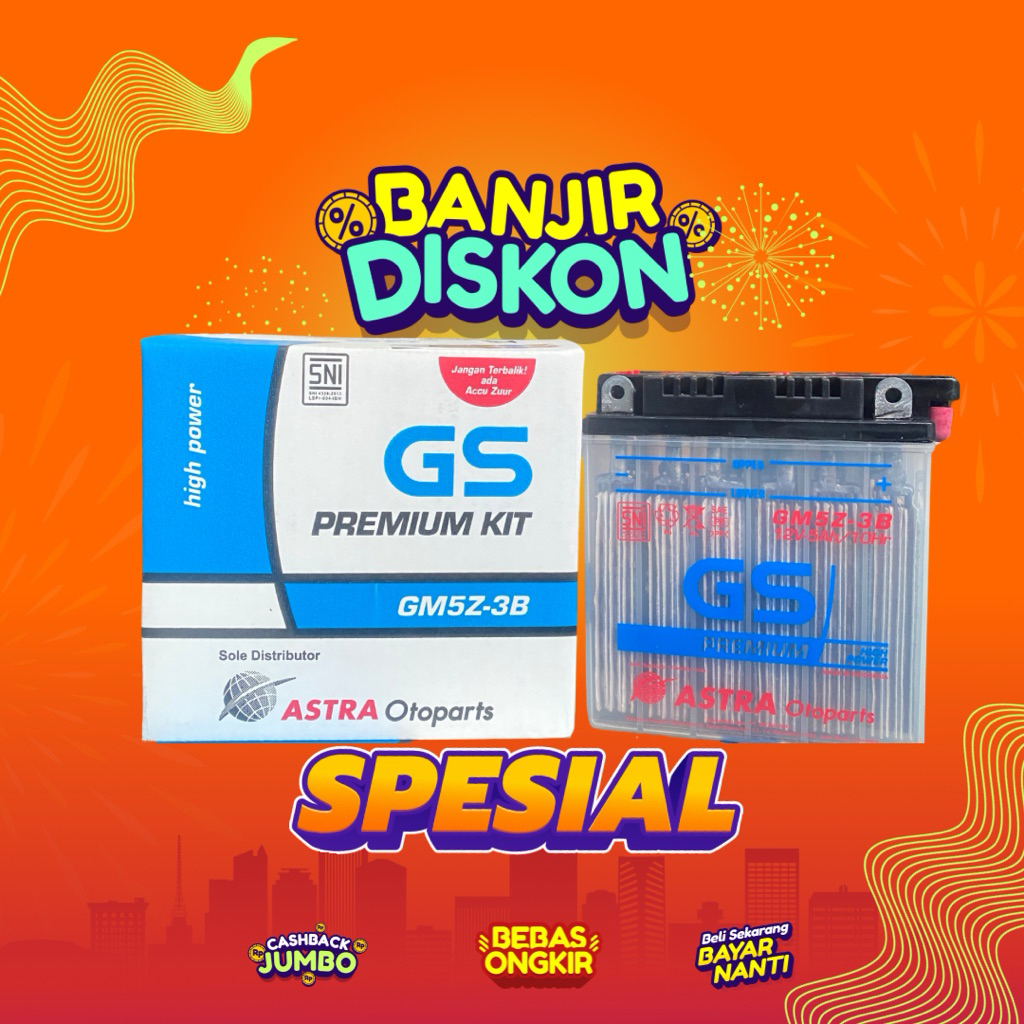 GS GM5Z Aki Basah Original