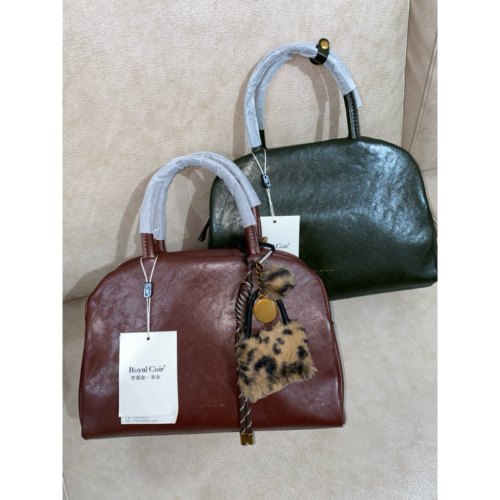 Royal Cuir Bag Alma Besar + Ganci Tas Impor Premium