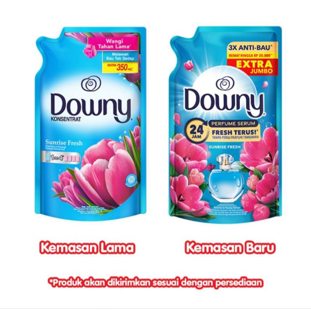 Downy Pelembut & Pewangi Pakaian Sunrise Fresh 1.4 L