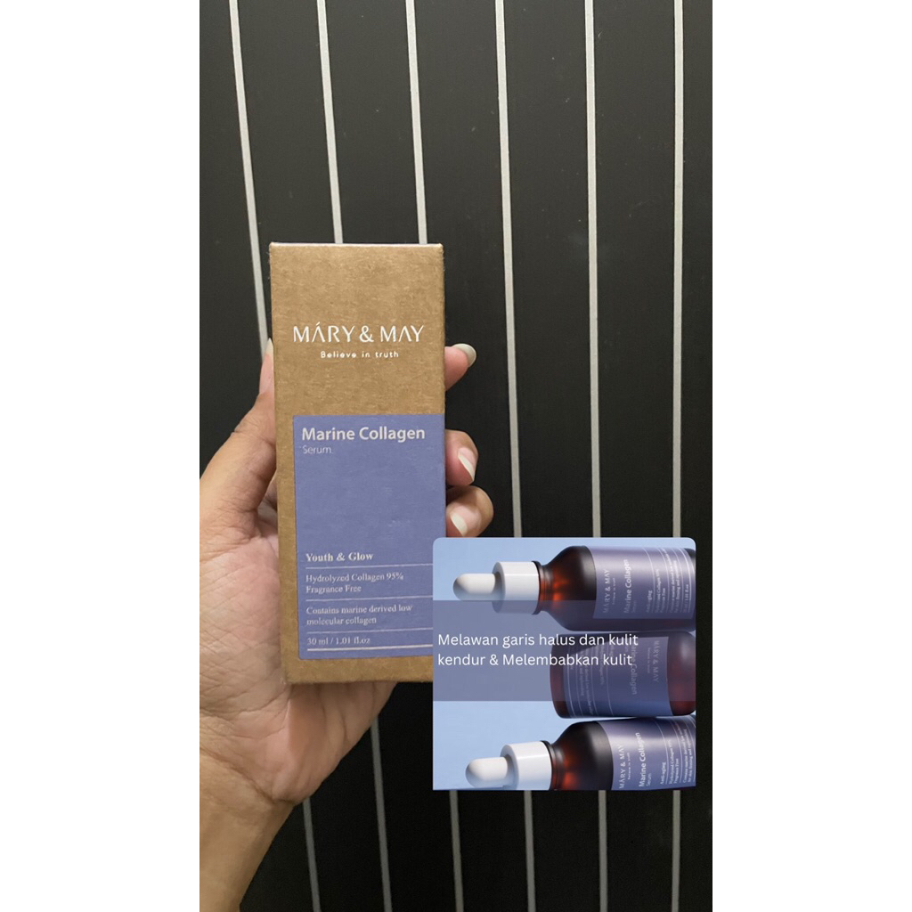 (NEAR ED 11/25) Mary & May Marine Collagen Serum 30ml