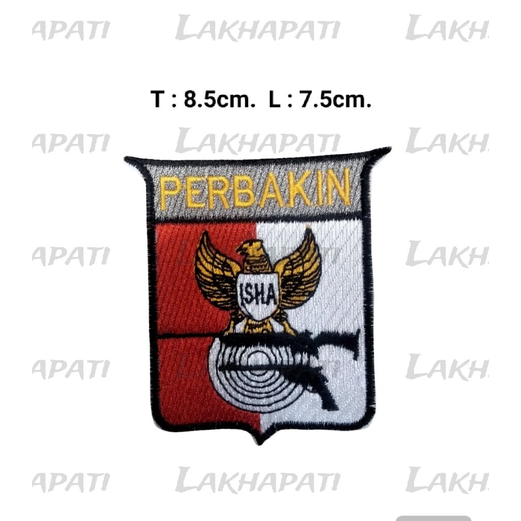 Bordir / Logo / Patch PERBAKIN
