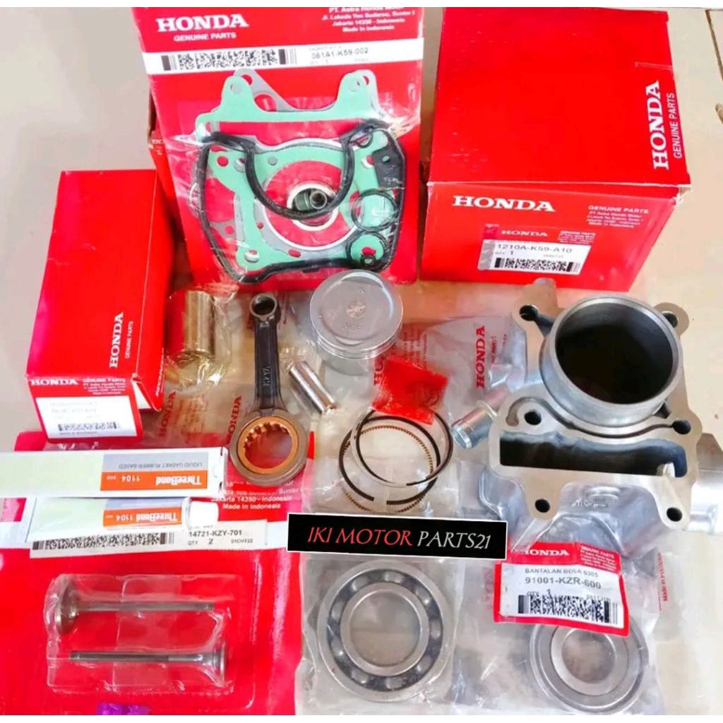 PAKET BLOK SEHER LENGKAP HONDA VARIO 150 OLD/VARIO 150 NEW LED/PCX 150