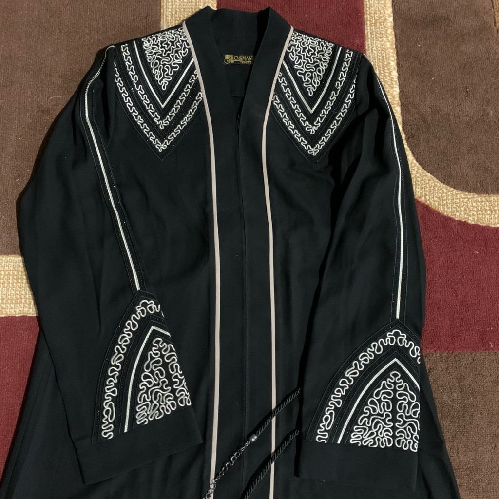 New Abaya Osmanli Turki Hitam Original | Abaya Turkey Osmanli Original