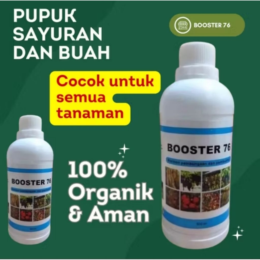 BOOSTER 76 PEMBUNGAAN DAN PEMBUAHAN