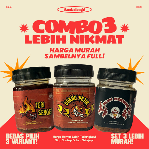 

Sambalangit - Paket Combo Trio Hemat (Set 3). Bebas Pilih Variant!