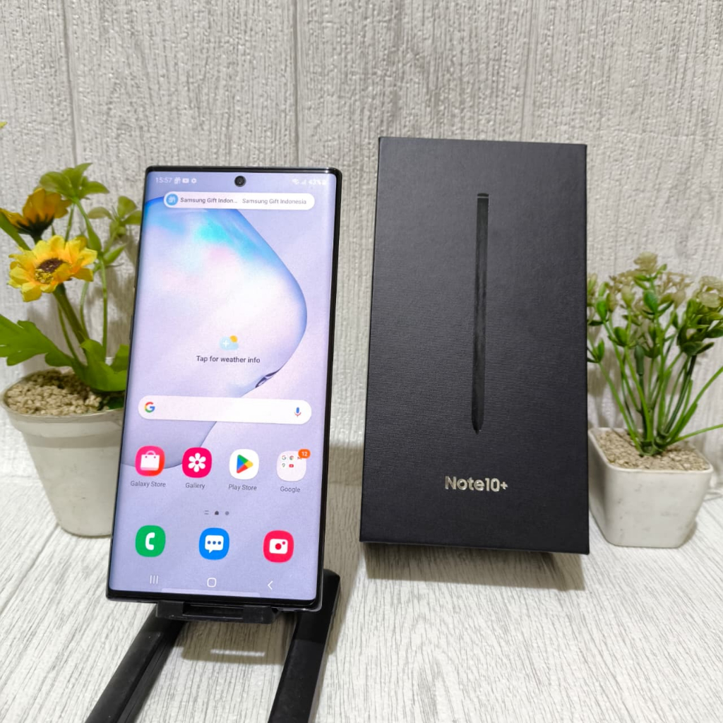 Samsung Note 10 Plus 12/256 12/512 Sein Second Original Resmi Duos