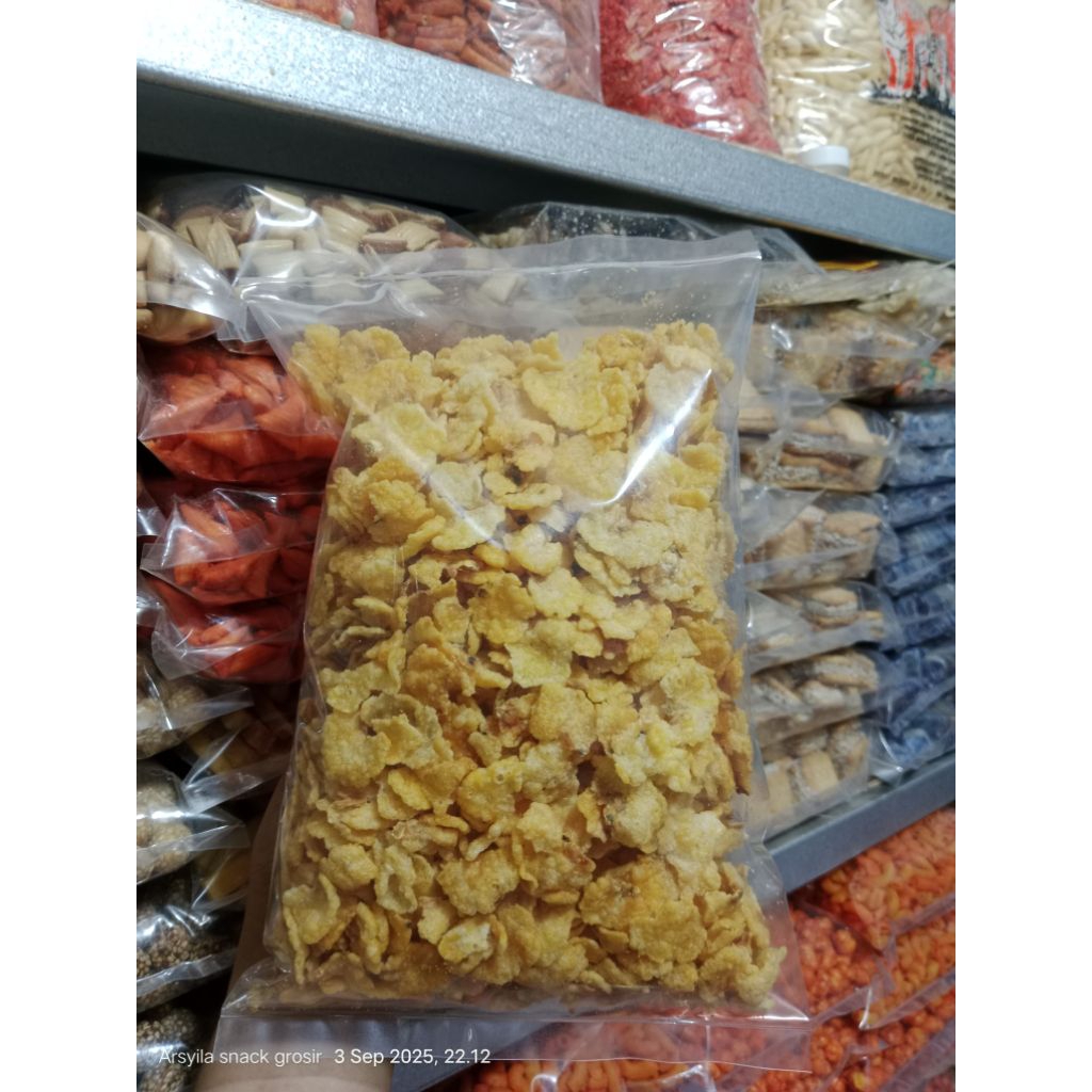 

Emping Jagung Geprek Rasa Asin