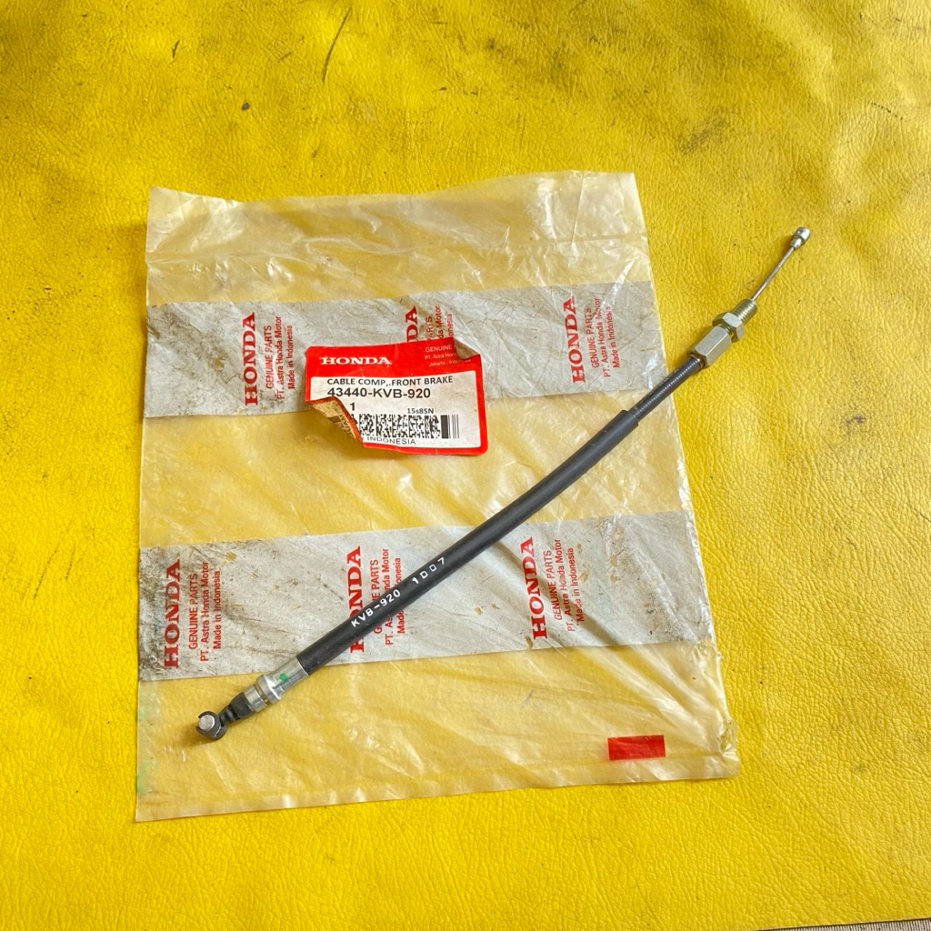 kabel rem pendek CBS Honda Vario 125 techno Fi CBS ISS original AHM 43440-KVB-920