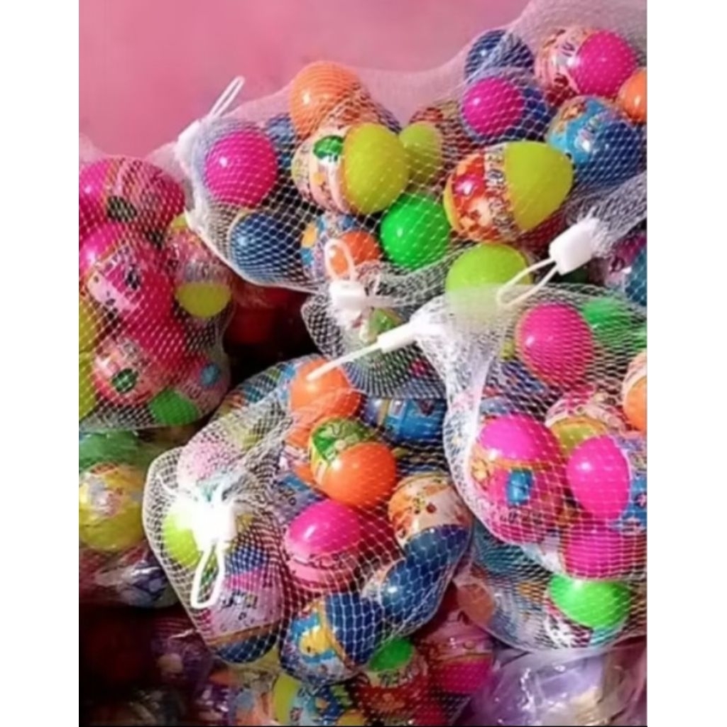 Telor Ajaib Berhadiah Harga 1 Pcs Mainan Anak Telor Jaring Berhadiah