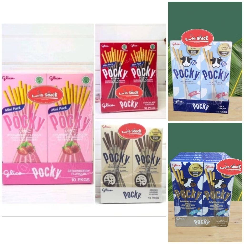 

Pocky Glico 21gr (1 Pack isi 10)