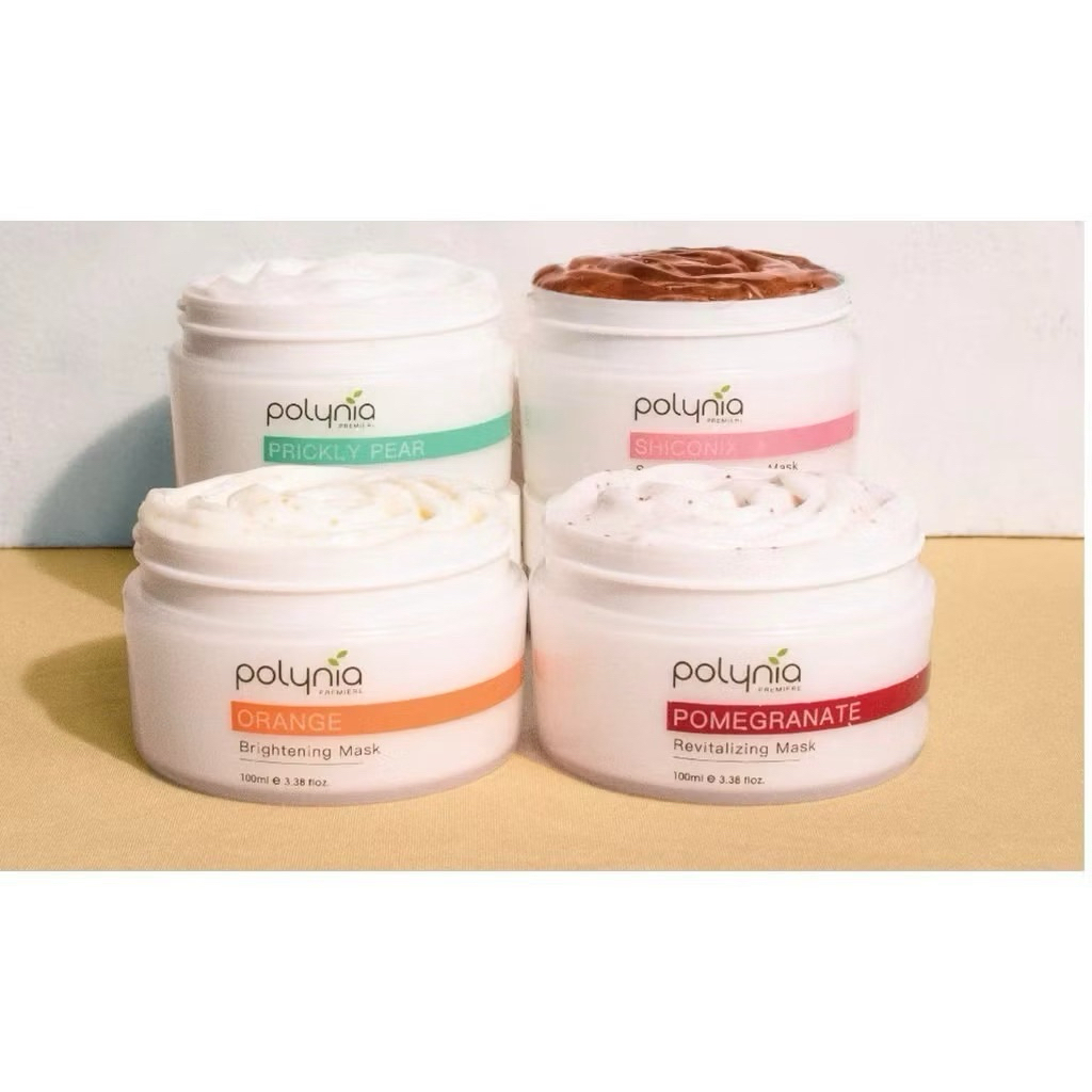 Polynia Cream Mask - Polynia Pomegranate - Polynia Orange - Face Mask