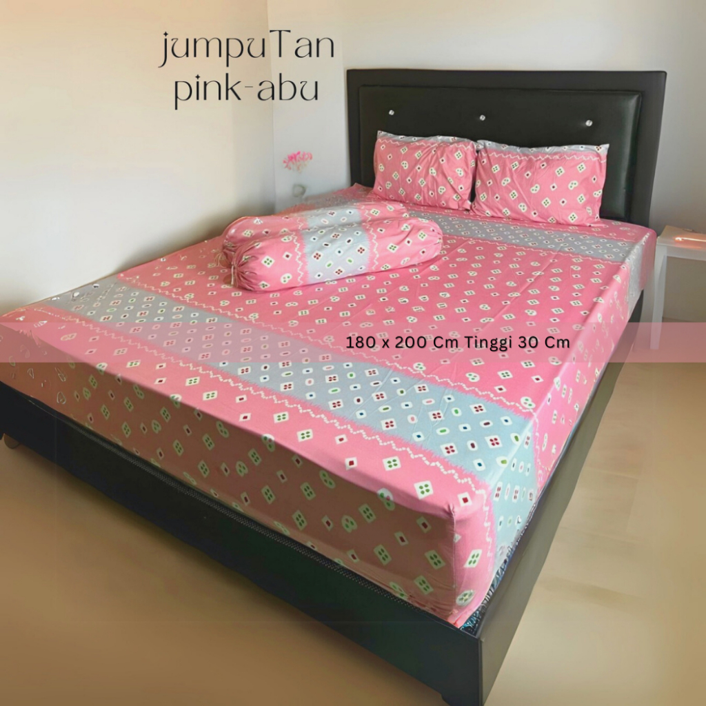 Sprei 180x200 Cm Tinggi 30 Batik Set Jumputan
