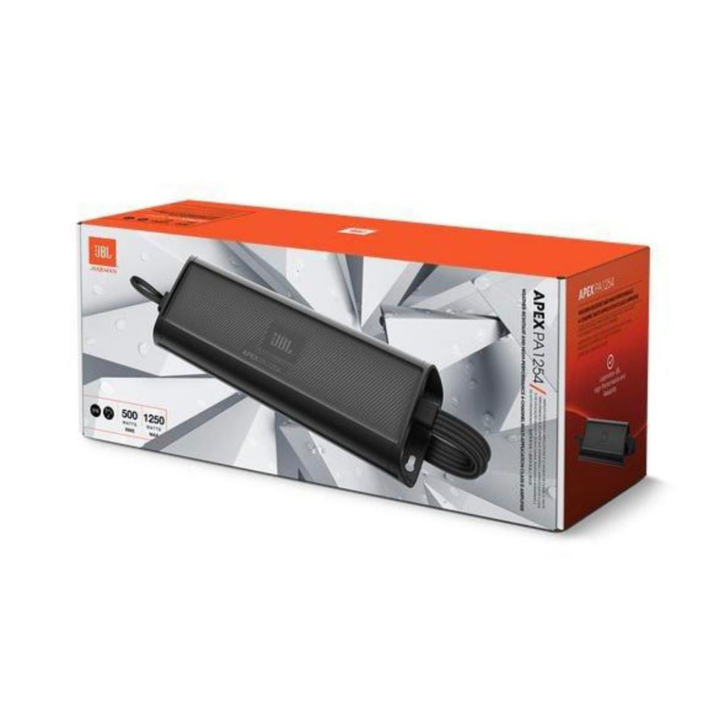 JBL APEX PA1254 4 channel Power Sport amplifier 125 Watt Original / Car audio mobil