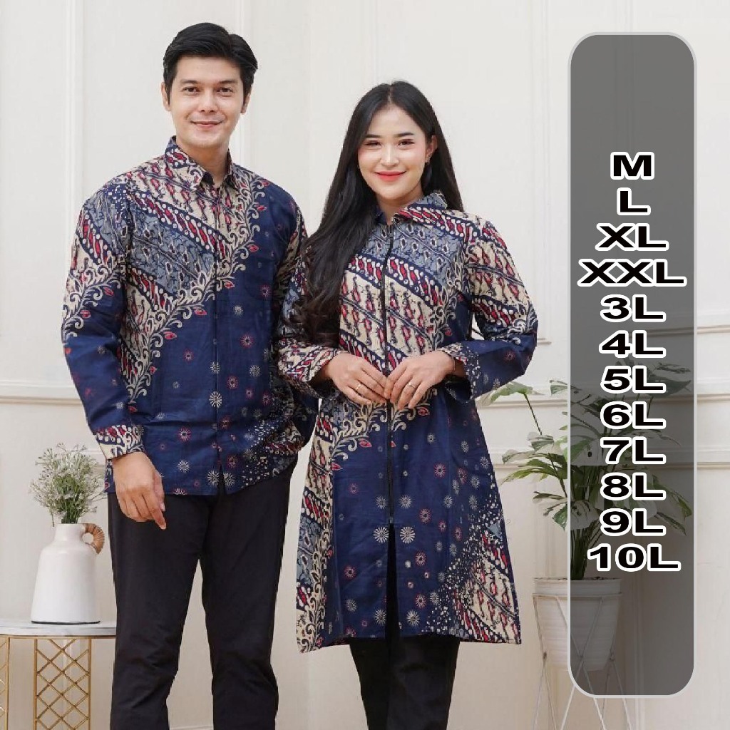 Couple Tunik Atasan wanita Lengan PANJANG | M L XL XXL 3L 4L 5L 6L 7L 8L 9L 10L SUPER JUMBO tunik ba