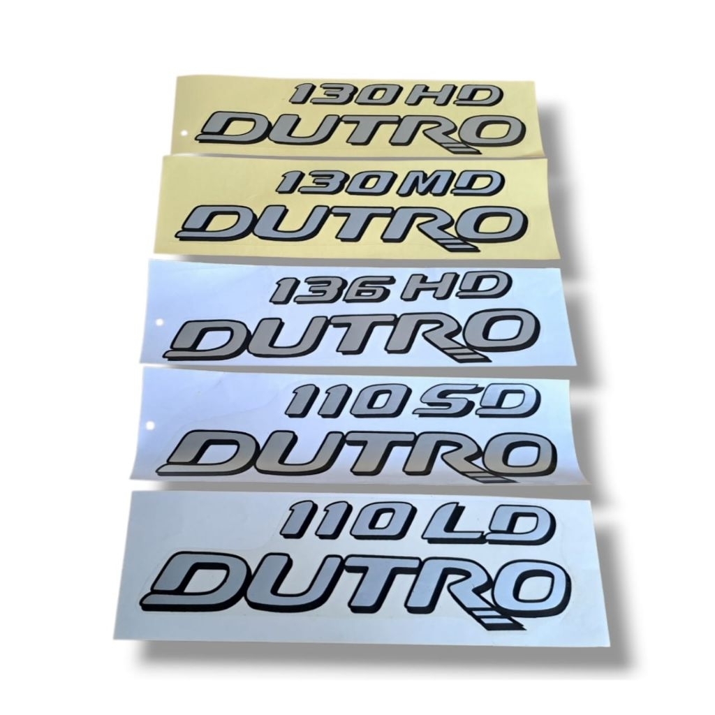 Stiker Dutro 130HD Dutro 136HD Dutro110Ld Dutro 130md Dutro 110sd Hino 300 dutro hino