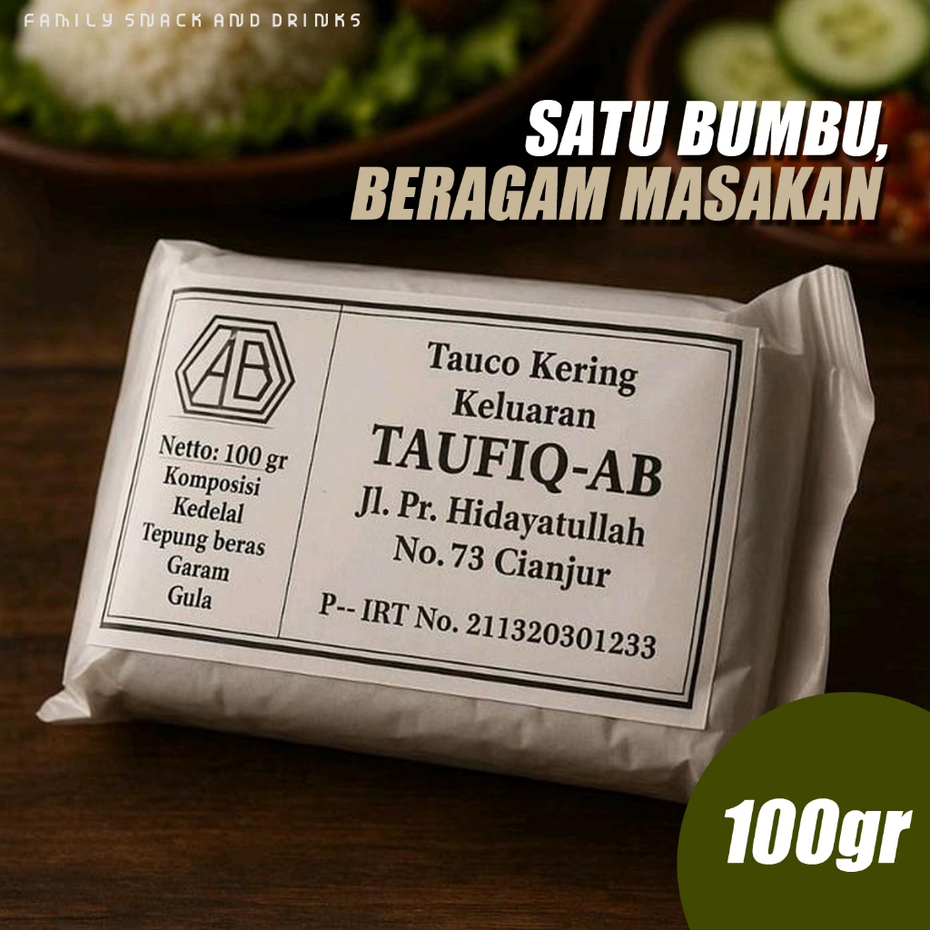 

Tauco Kering Cianjur Tauco Khas Cianjur 100gram