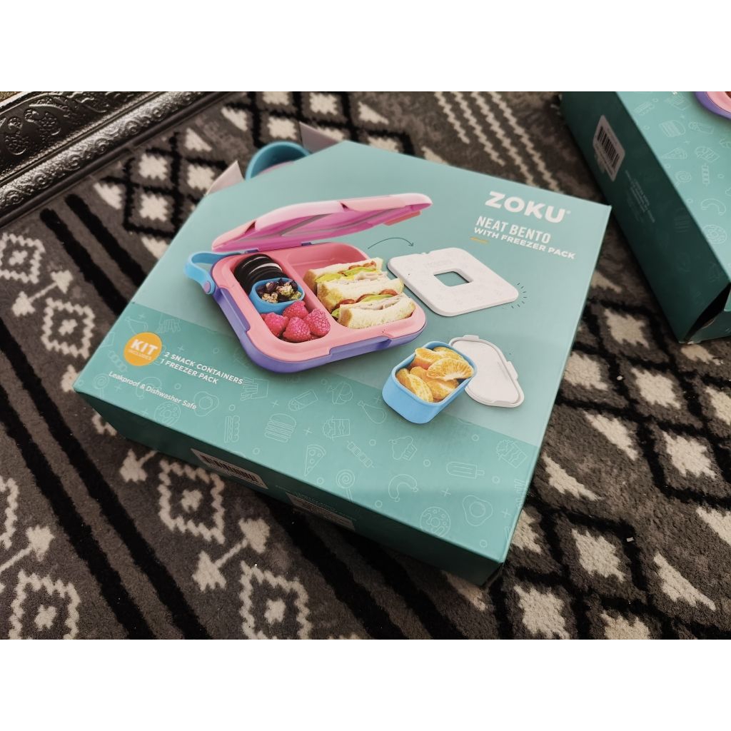 Zoku lunchbox neat bento large - new