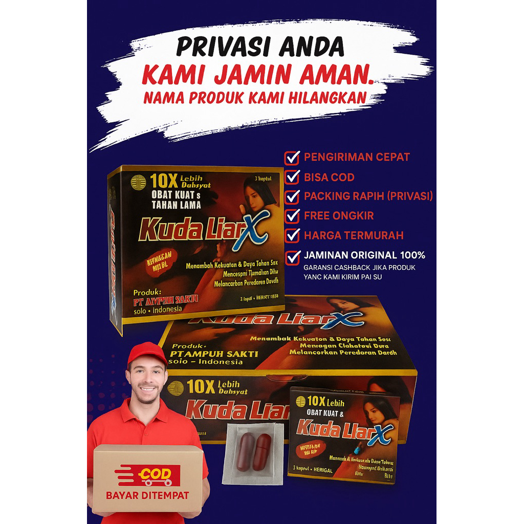 

Tradisional Kuda Liar X Asli Original Produk 100%