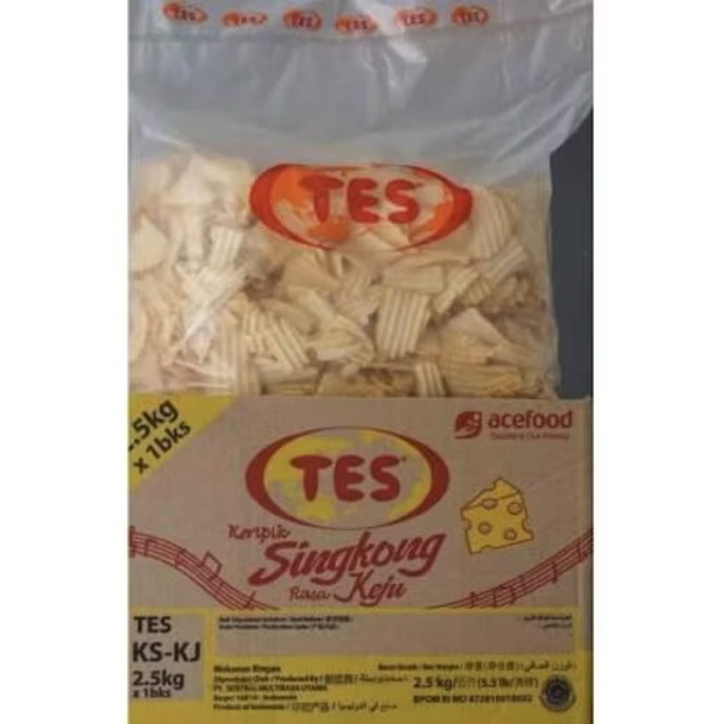 

1 DUS SINGKONG BAKAR KEJU 2.5 KG TES