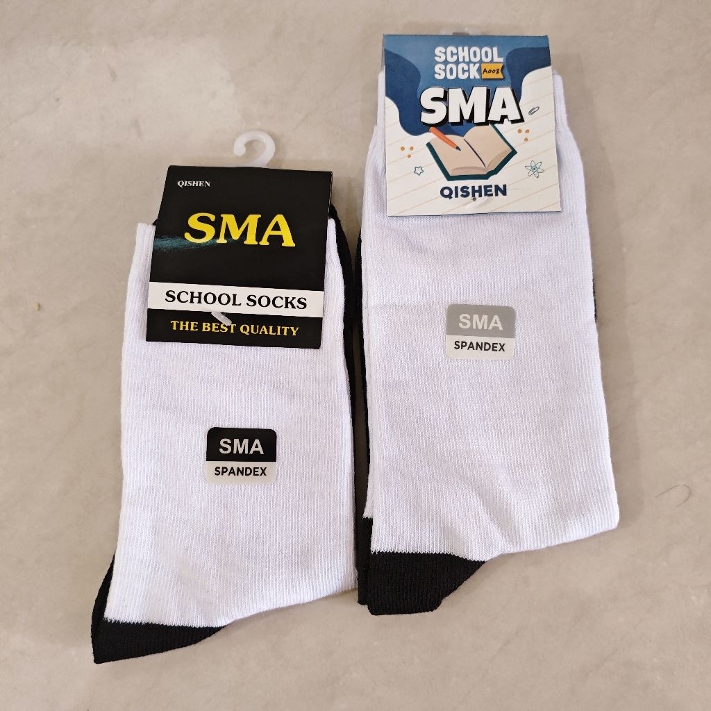 Kaos kaki sekolah SMA || Kaos kaki putih sekolah
