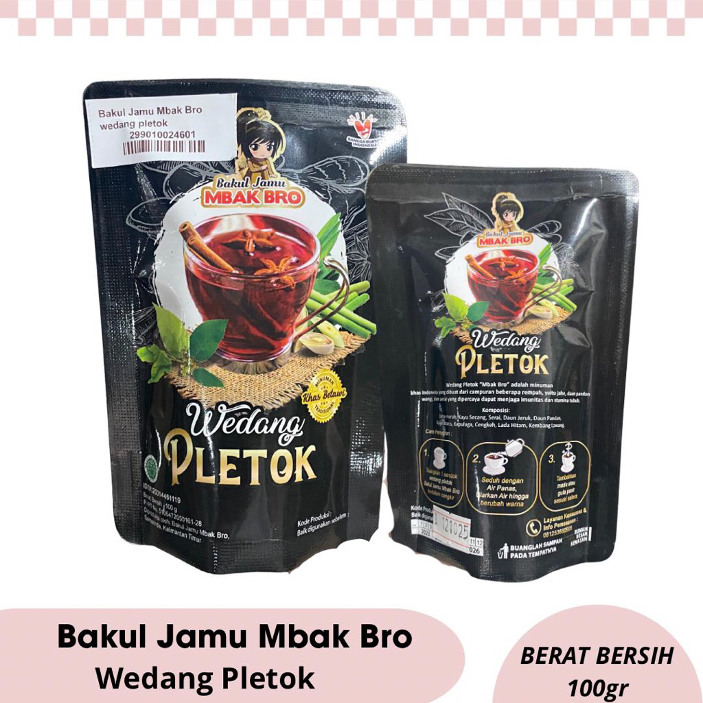 

Bakul Jamu Mbak Bro Khas Kalimantan