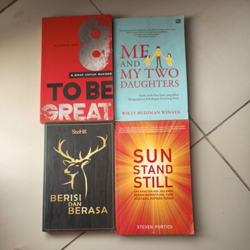 8 sifat untuk sukses To Be Great, sun stand still, berisi dan berasa, me and my two daughters