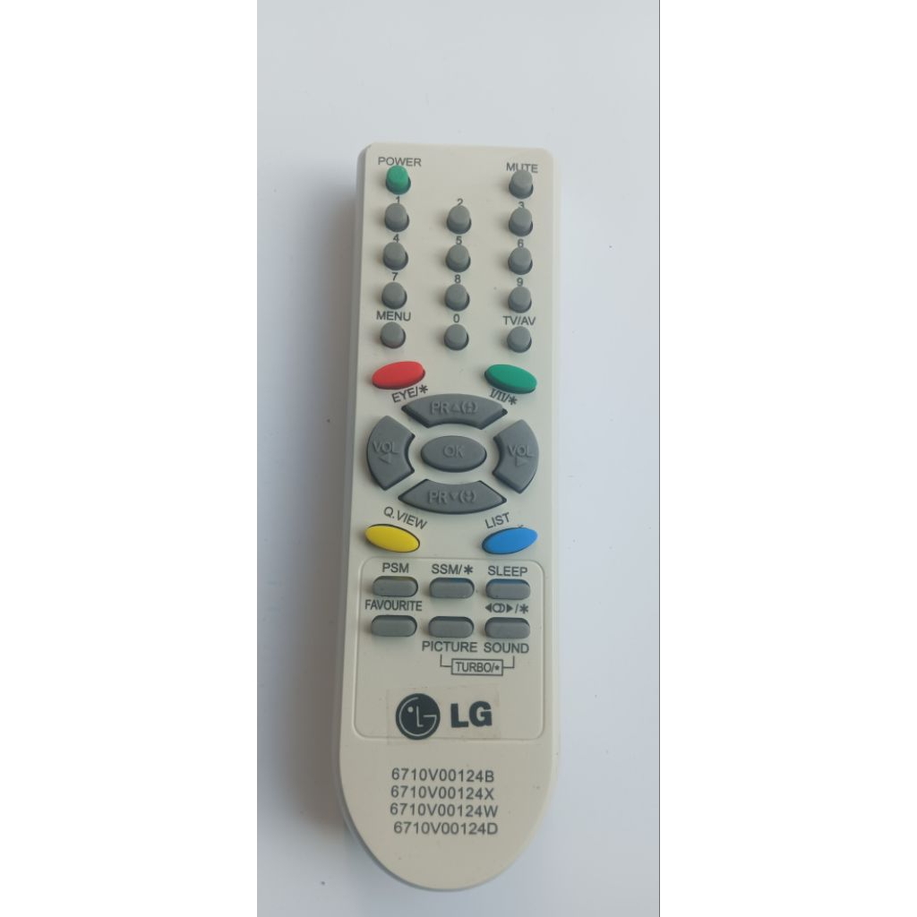 remot tv tabung merk LG/remot tv LG