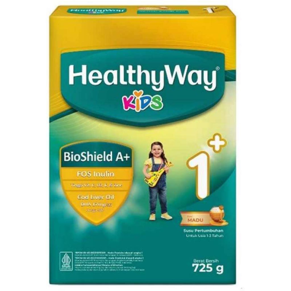 

HEALTYHYWAY KIDS 1+ MADU 725G- SUSU ANAK