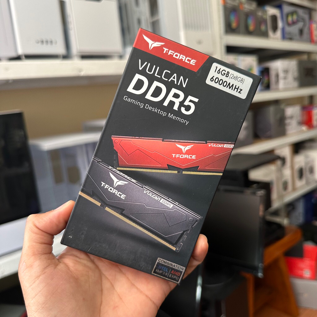 Ram T-force Vulcan 16gb ddr5 (baru)