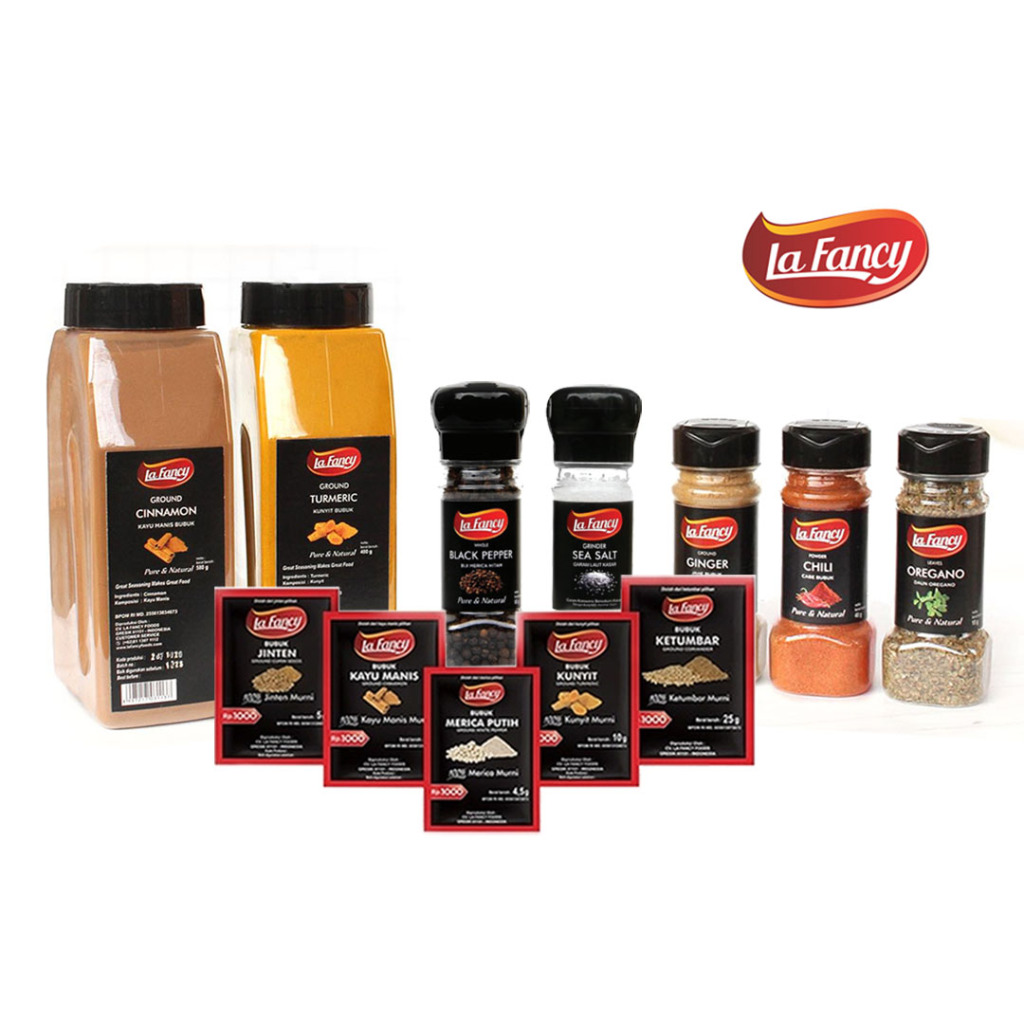 

TERLENGKAP Bumbu Dapur Rempah Bubuk Dasar Halus Tabur Marinasi Ekonomis Paraktis