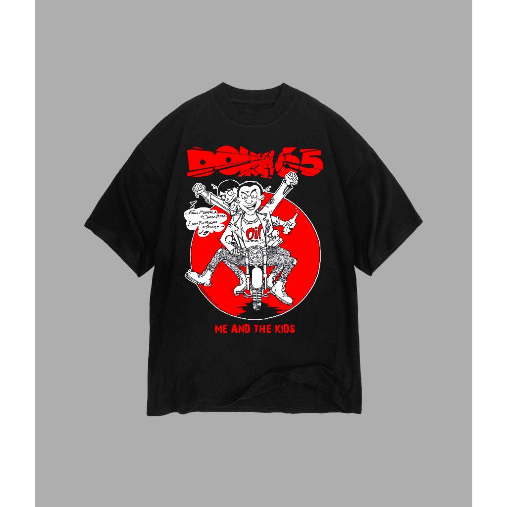 T-shirt Dom65 - Me and The Kids | Kaos Band Dom65- Me And The Kids